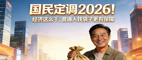 2026年国民经济新部署落地，普通人将迎来一波实打实的钱袋子福利